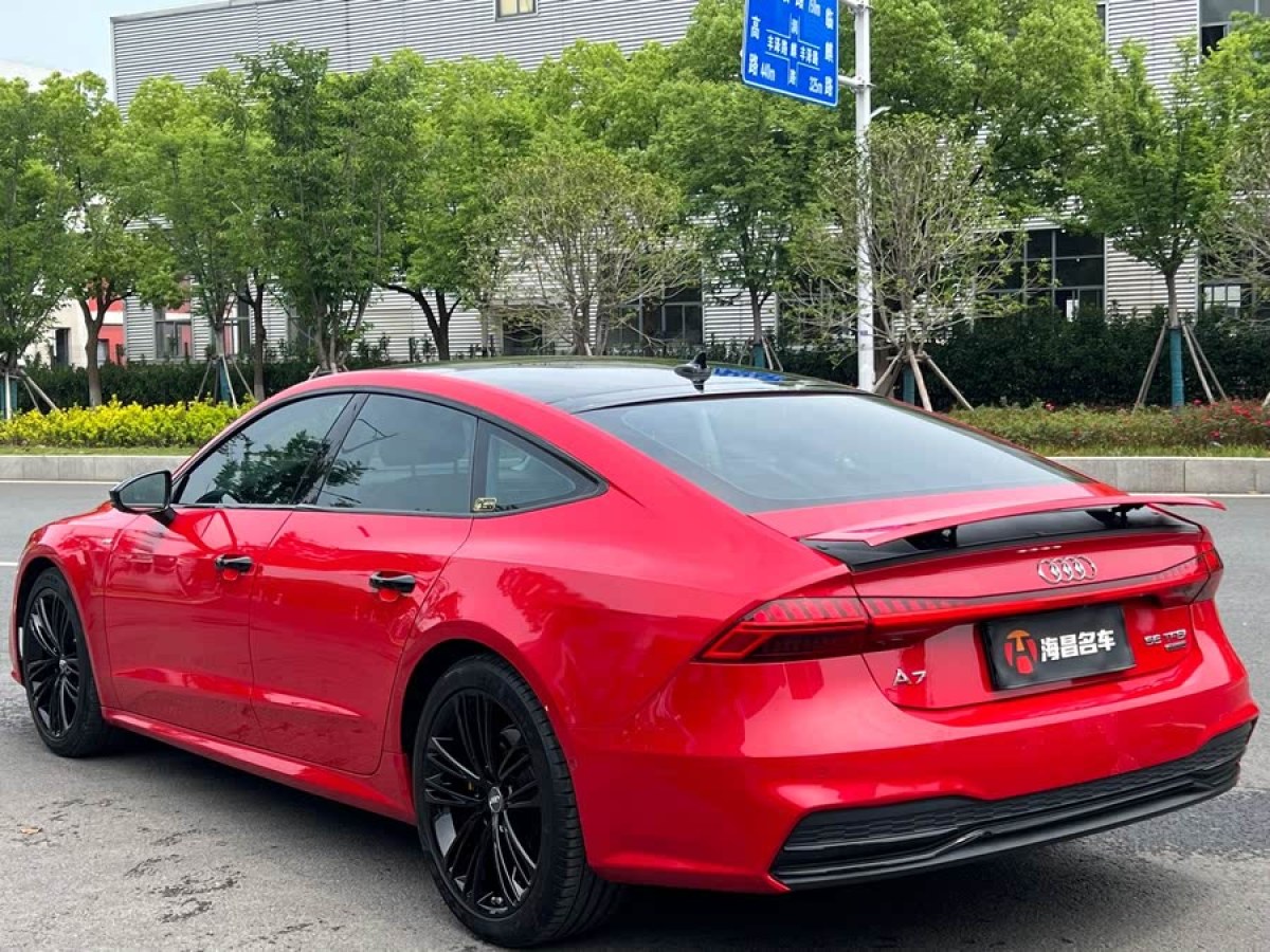 奧迪 奧迪A7  2019款 55 TFSI quattro 競(jìng)技版圖片