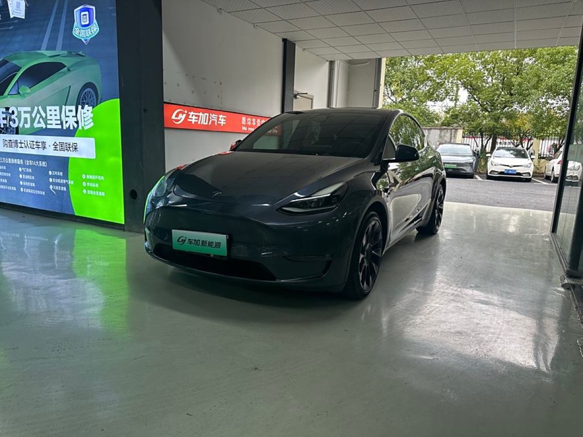 特斯拉 Model Y  2021款 改款 長(zhǎng)續(xù)航全輪驅(qū)動(dòng)版圖片