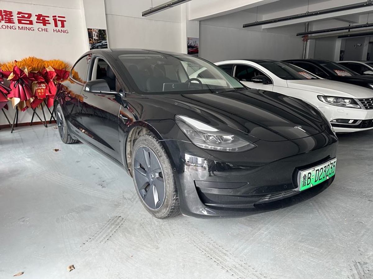 特斯拉 Model 3  2021款 改款 標(biāo)準(zhǔn)續(xù)航后驅(qū)升級版圖片