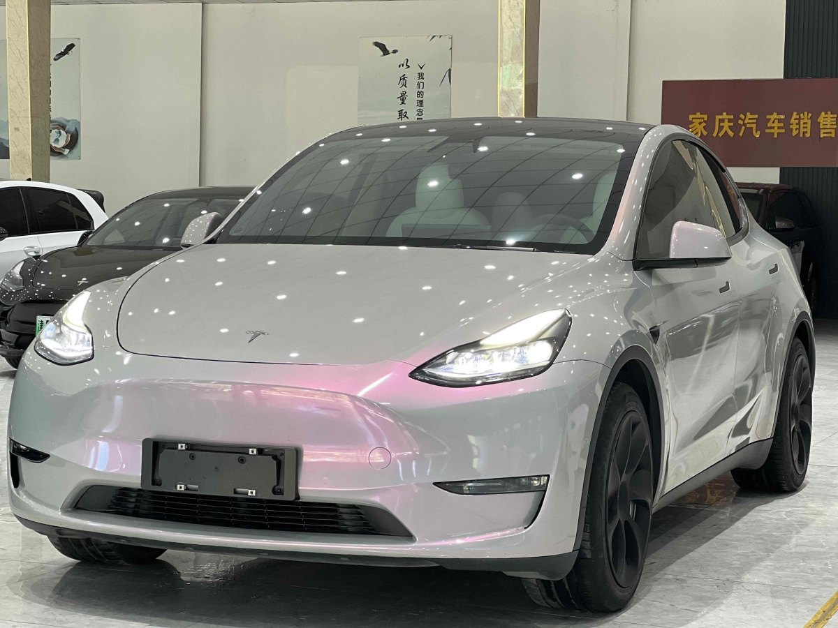 特斯拉 Model Y  2021款 改款 標(biāo)準(zhǔn)續(xù)航后驅(qū)升級版圖片