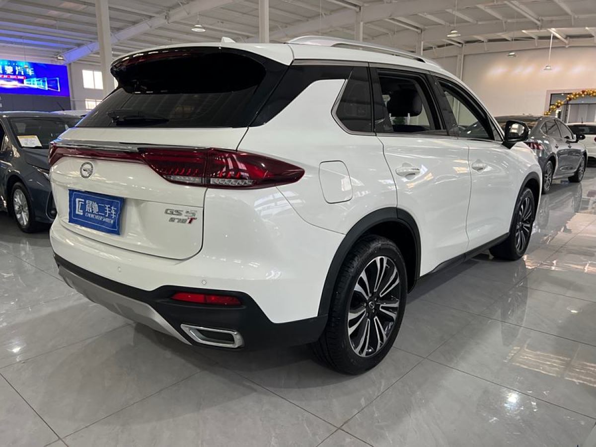 2021年5月廣汽傳祺 GS5  2021款 進階款 270T 科技智領(lǐng)版