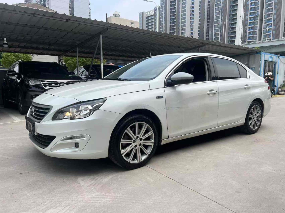 標(biāo)致 408  2016款 1.6T 自動豪華版圖片
