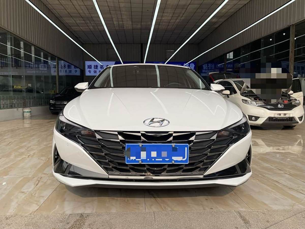 現(xiàn)代 伊蘭特  2023款 1.5L CVT GLX精英版圖片