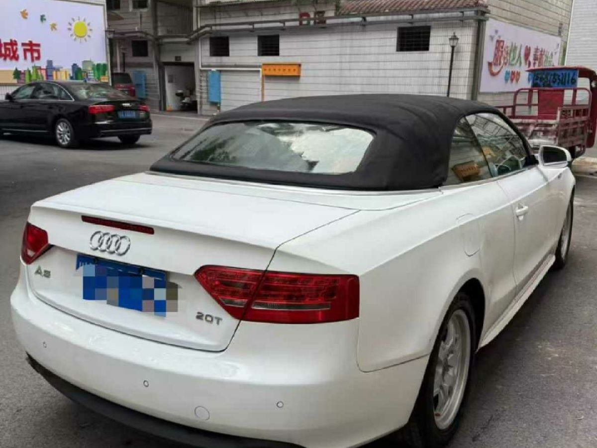 奧迪 奧迪A5  2012款 A5 Cabriolet 2.0T Quattro圖片