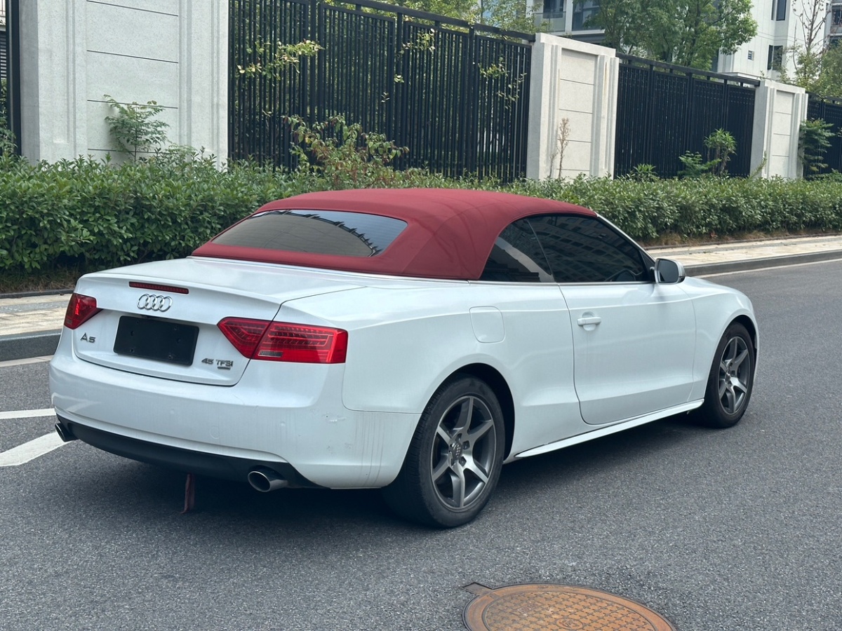 2013年9月奧迪 奧迪A5  2013款 Cabriolet 40 TFSI