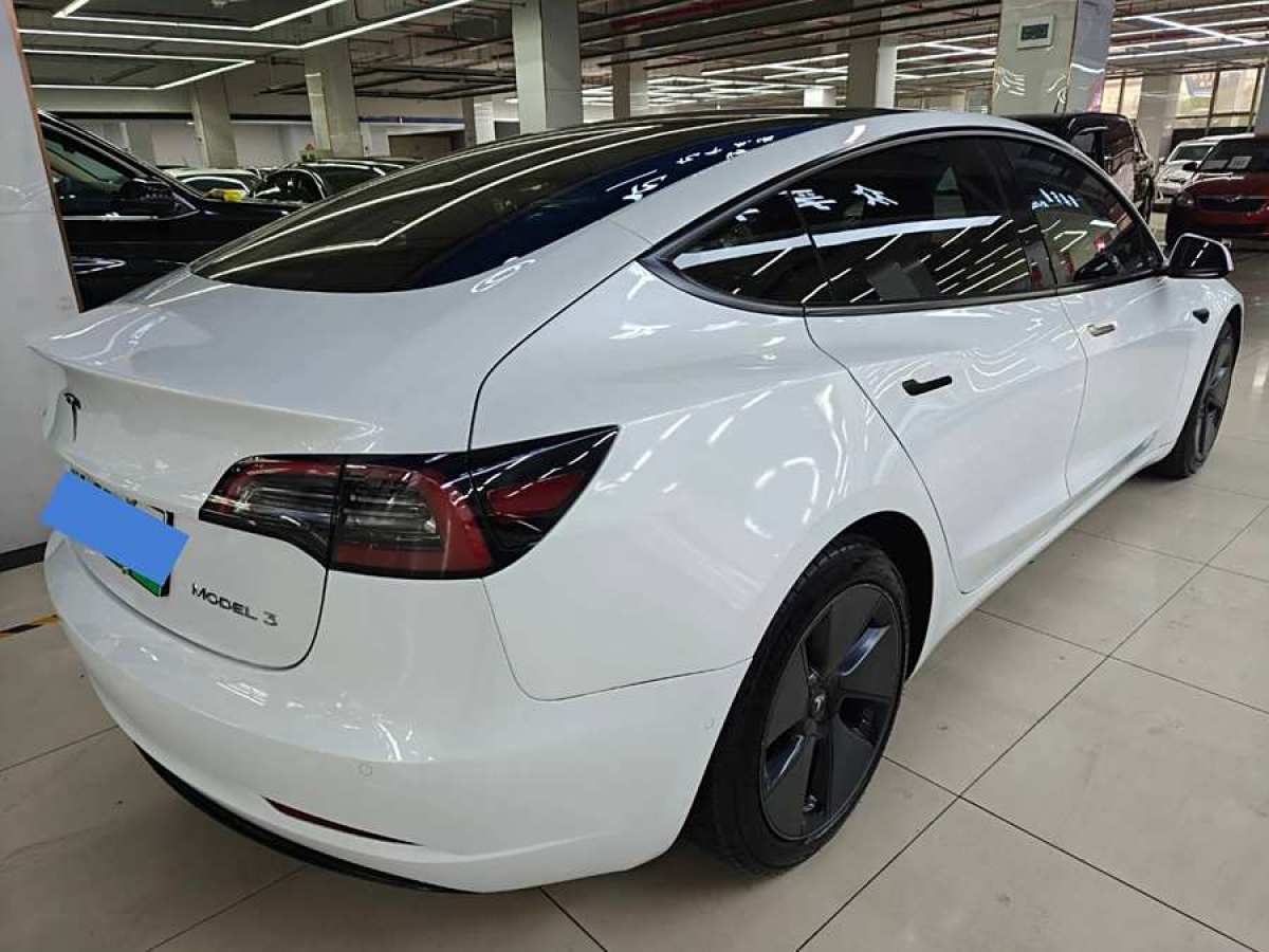 特斯拉 Model 3  2021款 改款 標(biāo)準(zhǔn)續(xù)航后驅(qū)升級版圖片