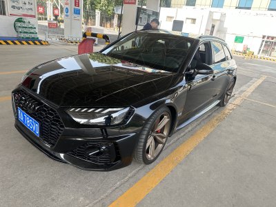 2022年1月 奧迪 奧迪RS 4 RS4 Avant 暗金版圖片