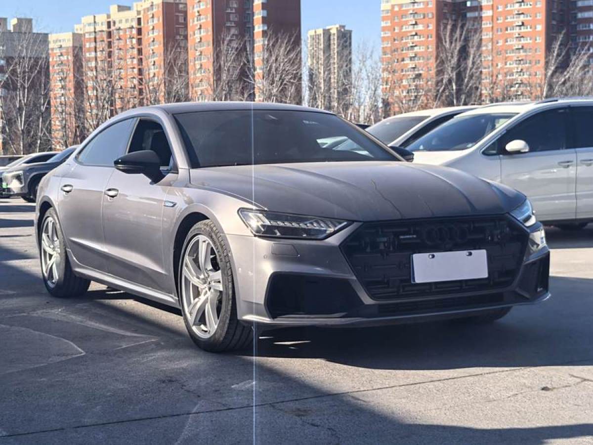 奧迪 奧迪A7L  2022款 45 TFSI quattro S-line 圣騎士圖片