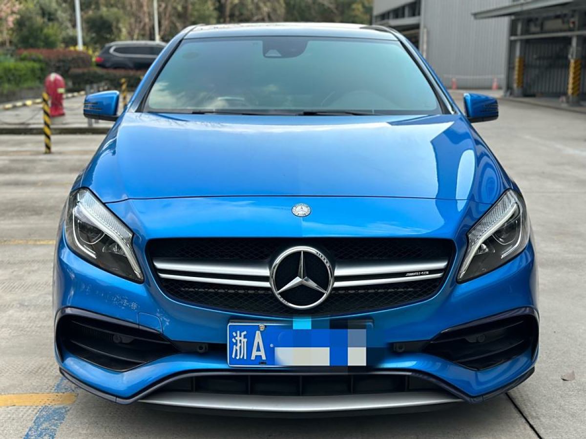 奔馳 奔馳A級(jí)AMG  2017款 改款 AMG A 45 4MATIC圖片