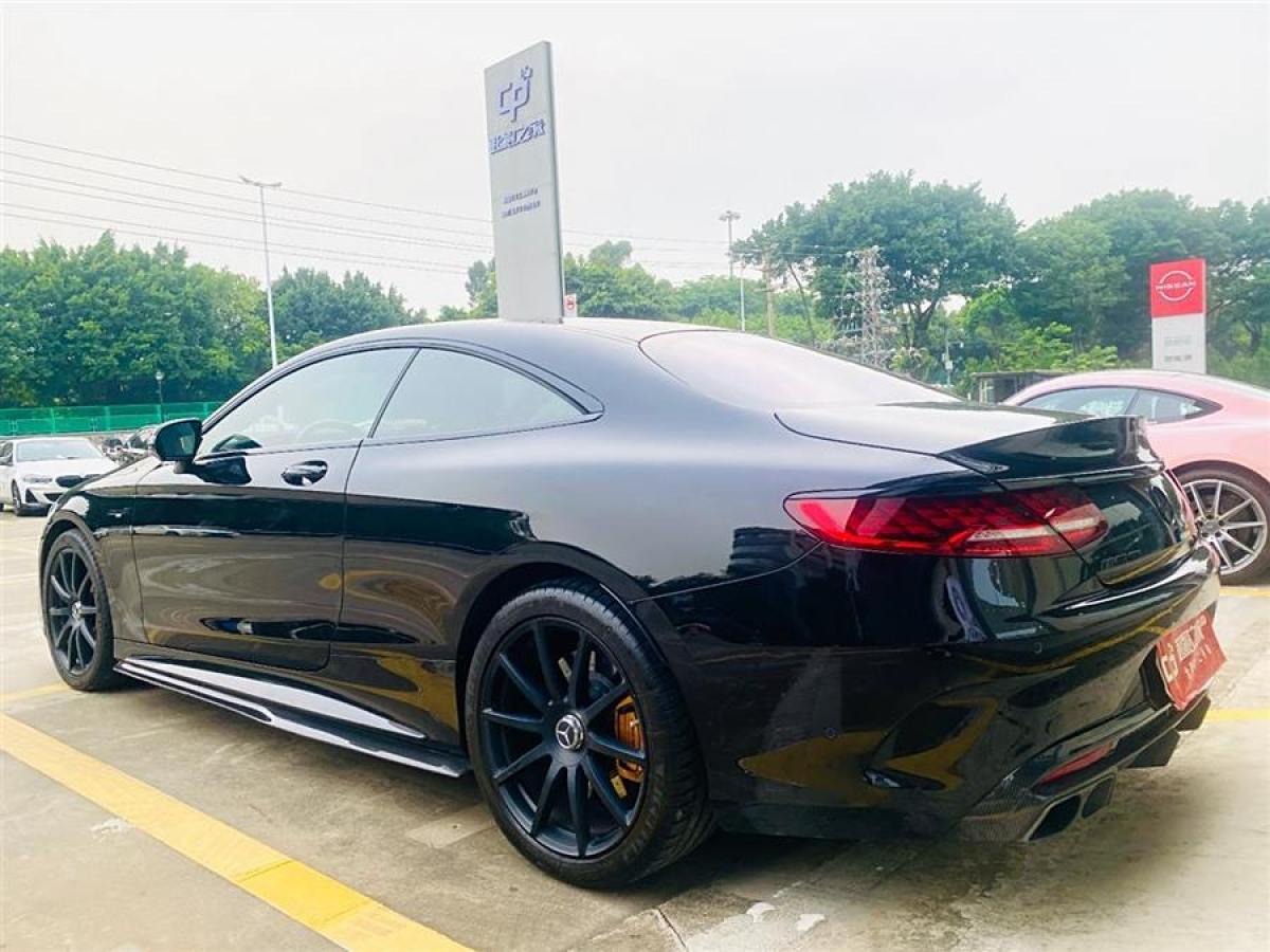 奔馳 奔馳S級(jí)AMG  2015款 AMG S 63 4MATIC Coupe圖片