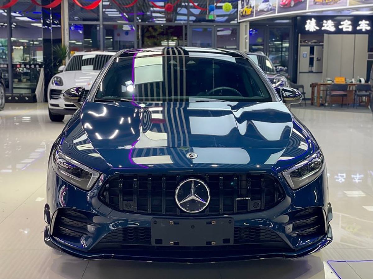 2020年9月奔馳 奔馳A級AMG  2020款 AMG A 35 4MATIC