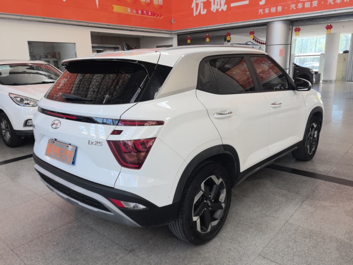 2020年7月現(xiàn)代 ix25  2020款 1.5L CVT智能型