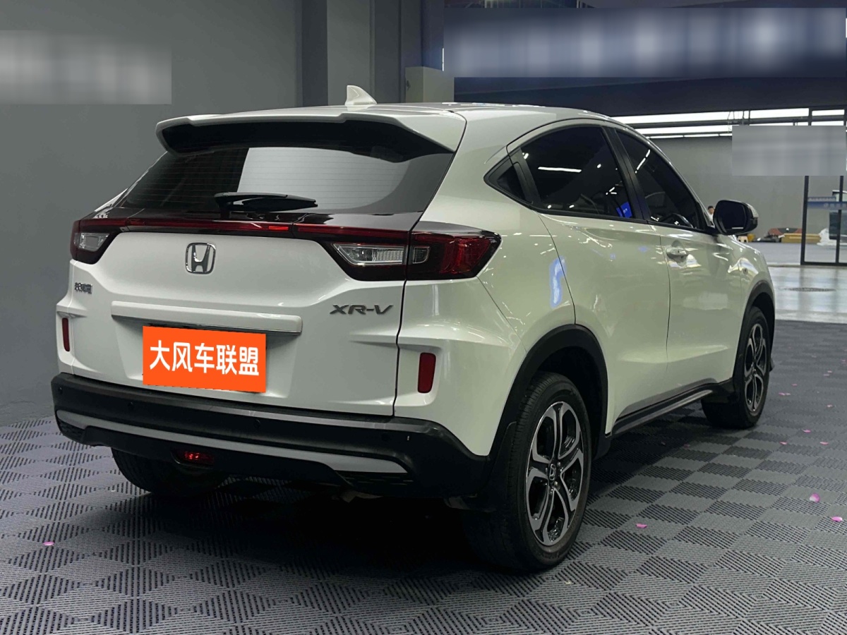 2022年1月本田 XR-V  2022款 1.5L CVT黑曜石版