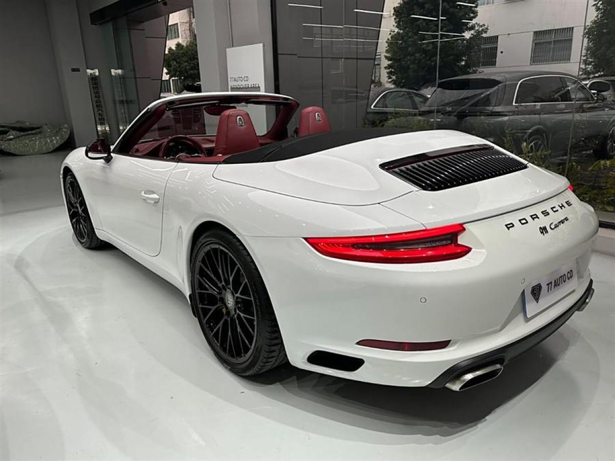 保時捷 911  2016款 Carrera Cabriolet 3.0T圖片