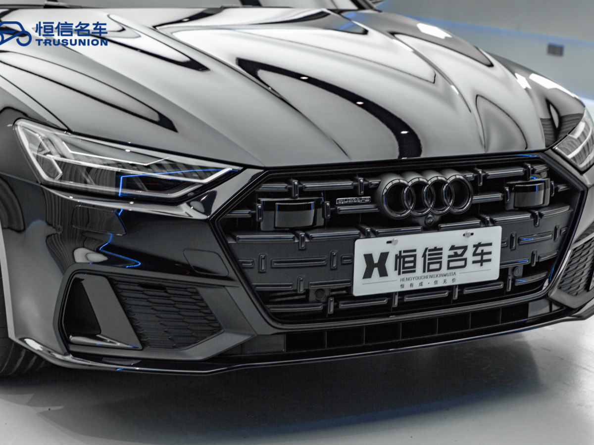 奧迪 奧迪A7L  2024款 45 TFSI quattro S-line 黑武士版圖片