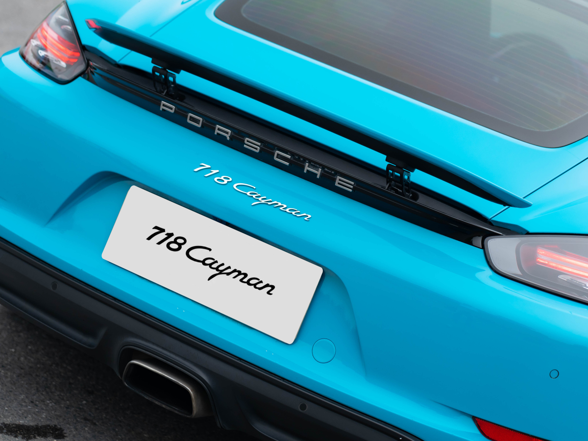 2019年6月保時捷 718  2018款 Cayman 2.0T