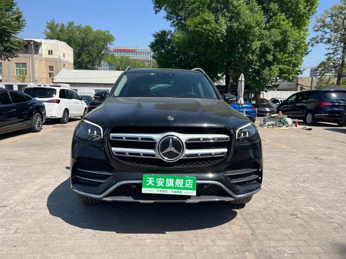 奔馳 奔馳GLS  2021款 改款 GLS 450 4MATIC 時尚型圖片