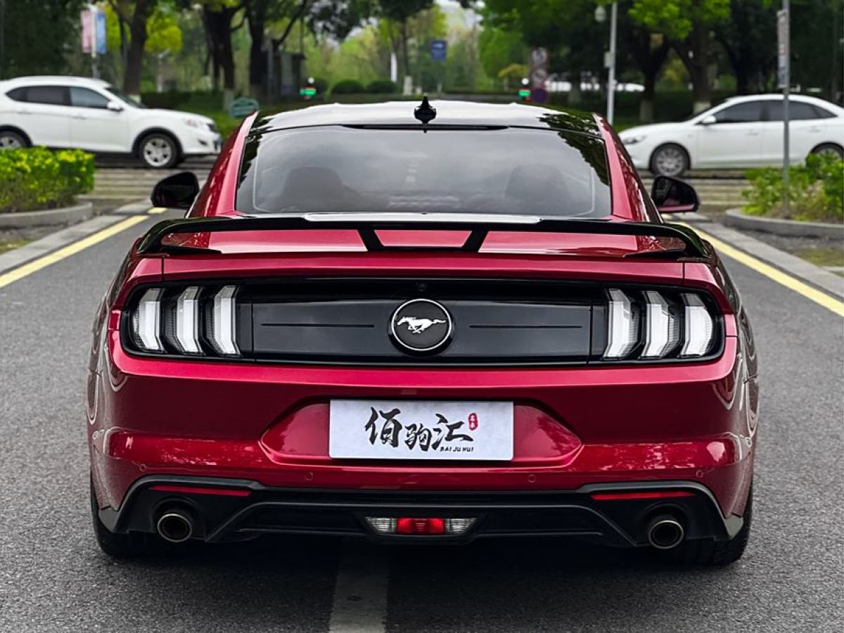 福特 Mustang  2021款 2.3L EcoBoost 黑曜魅影特別版圖片