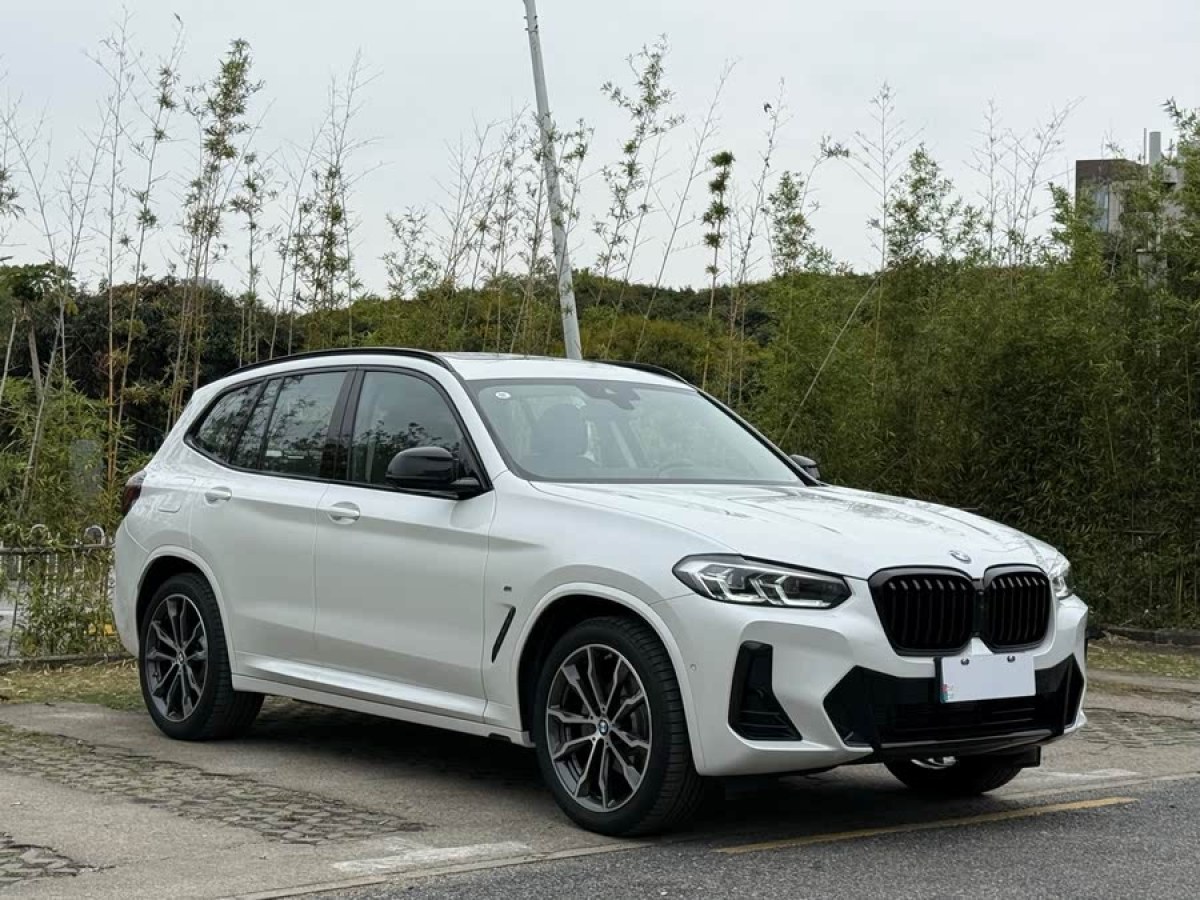 寶馬 寶馬X3  2023款 改款 xDrive30i 領(lǐng)先型 M曜夜套裝圖片