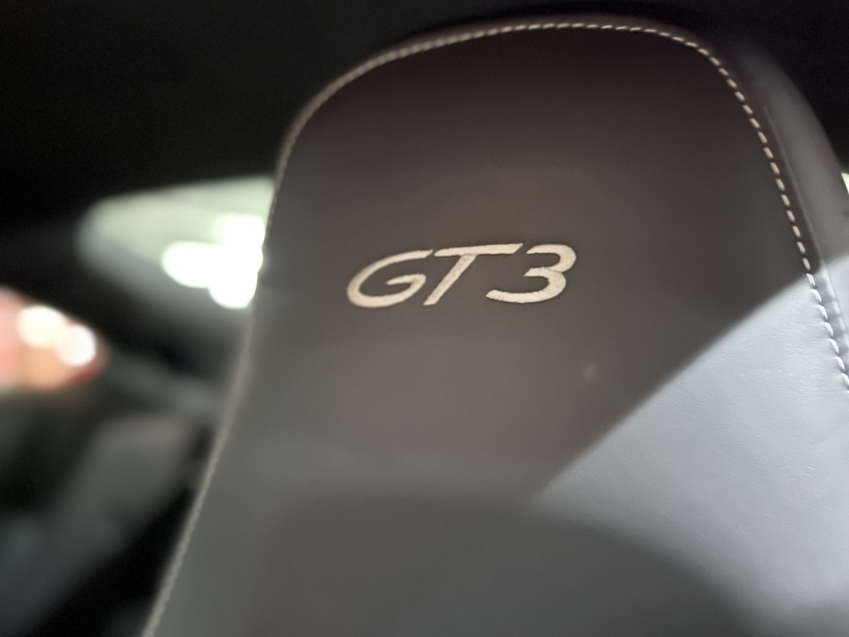 2019年1月保时捷 911  2018款 GT3 4.0L