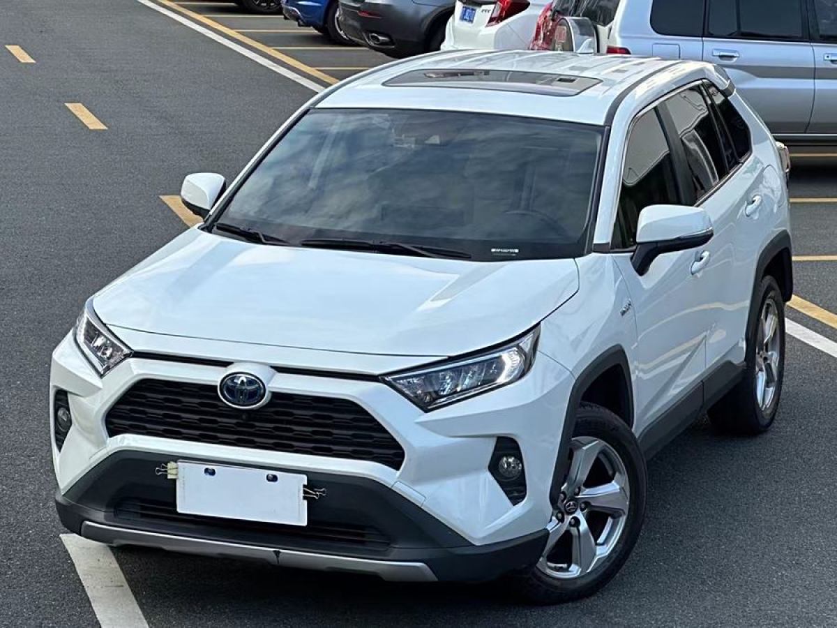 2021年4月豐田 RAV4榮放  2023款 雙擎 2.5L E-CVT兩驅(qū)精英版