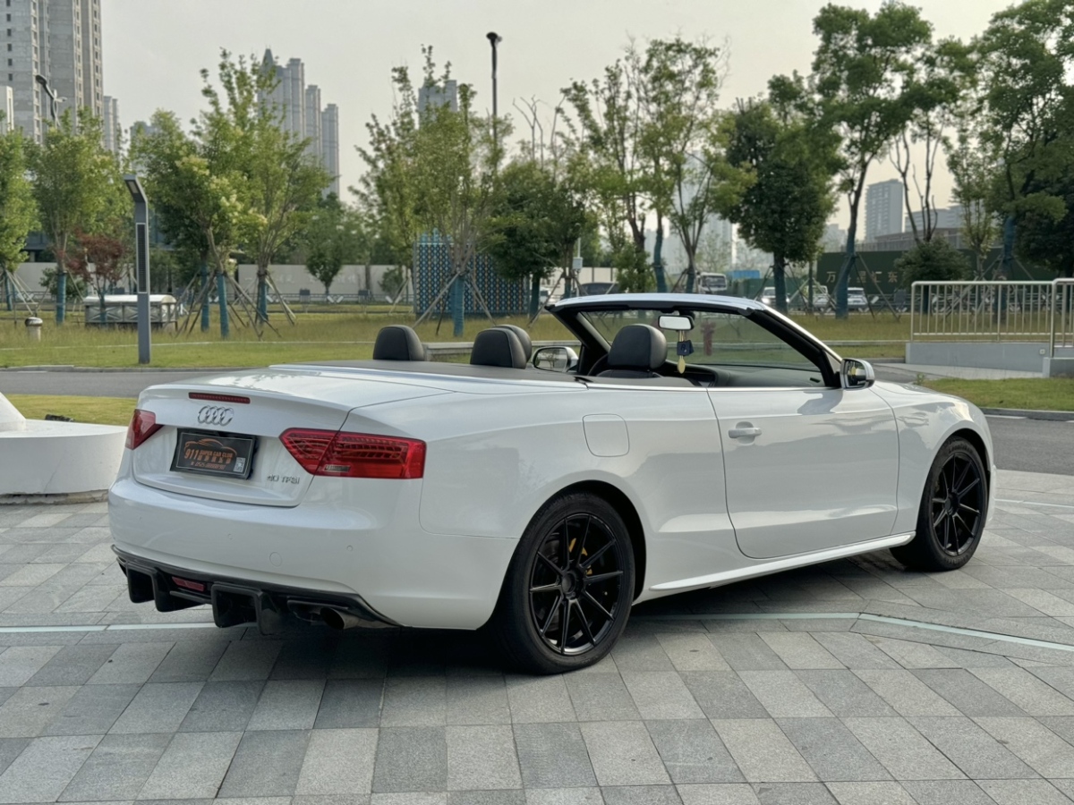 2012年11月奧迪 奧迪A5  2012款 2.0TFSI Cabriolet