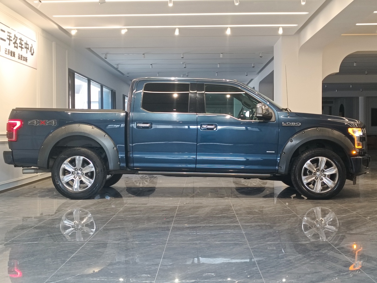 2017年9月福特 F-150  2017款 F-150 SuperCab 3.5T 375hp 四驅(qū) 6.5-ft XLT