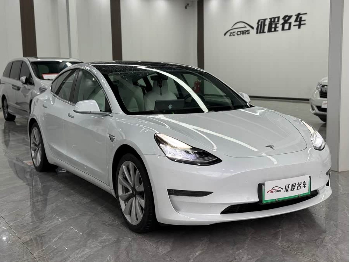 特斯拉 Model 3  2020款 改款 長續(xù)航后輪驅(qū)動(dòng)版圖片