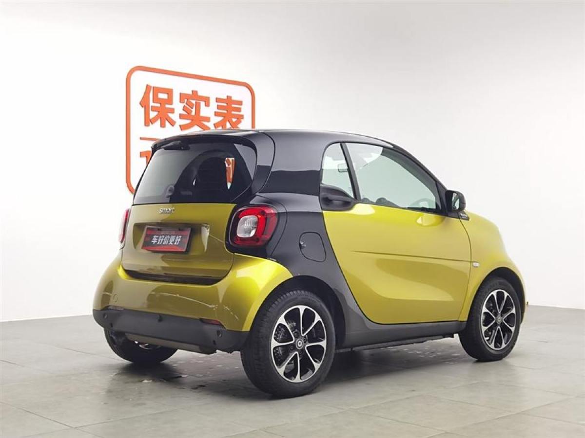 smart fortwo  2018款 1.0L 52千瓦硬頂激情版圖片