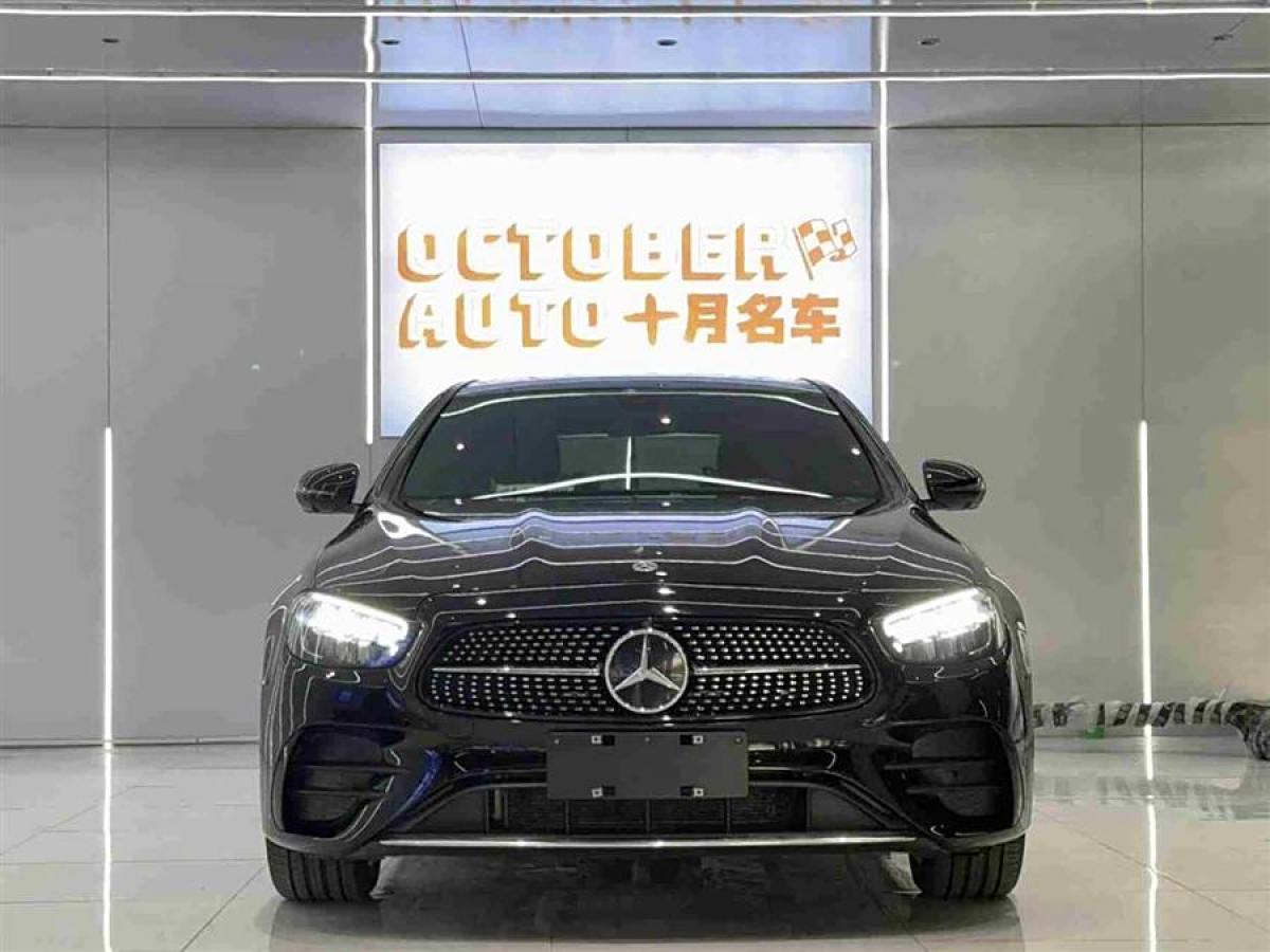 奔馳 奔馳E級(jí)  2021款 改款 E 300 L 豪華型圖片