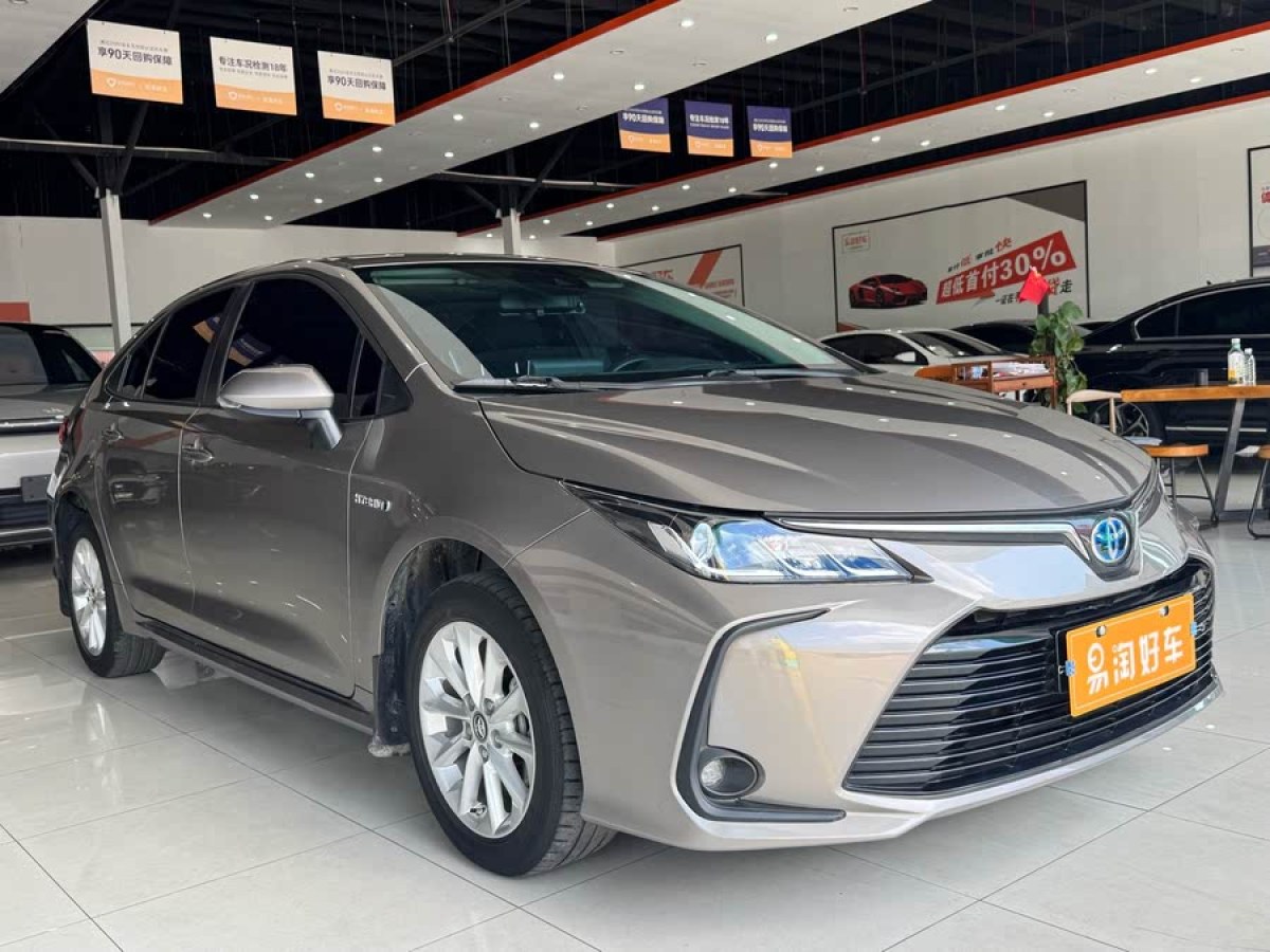 豐田 卡羅拉  2021款 雙擎 1.8L E-CVT精英版圖片