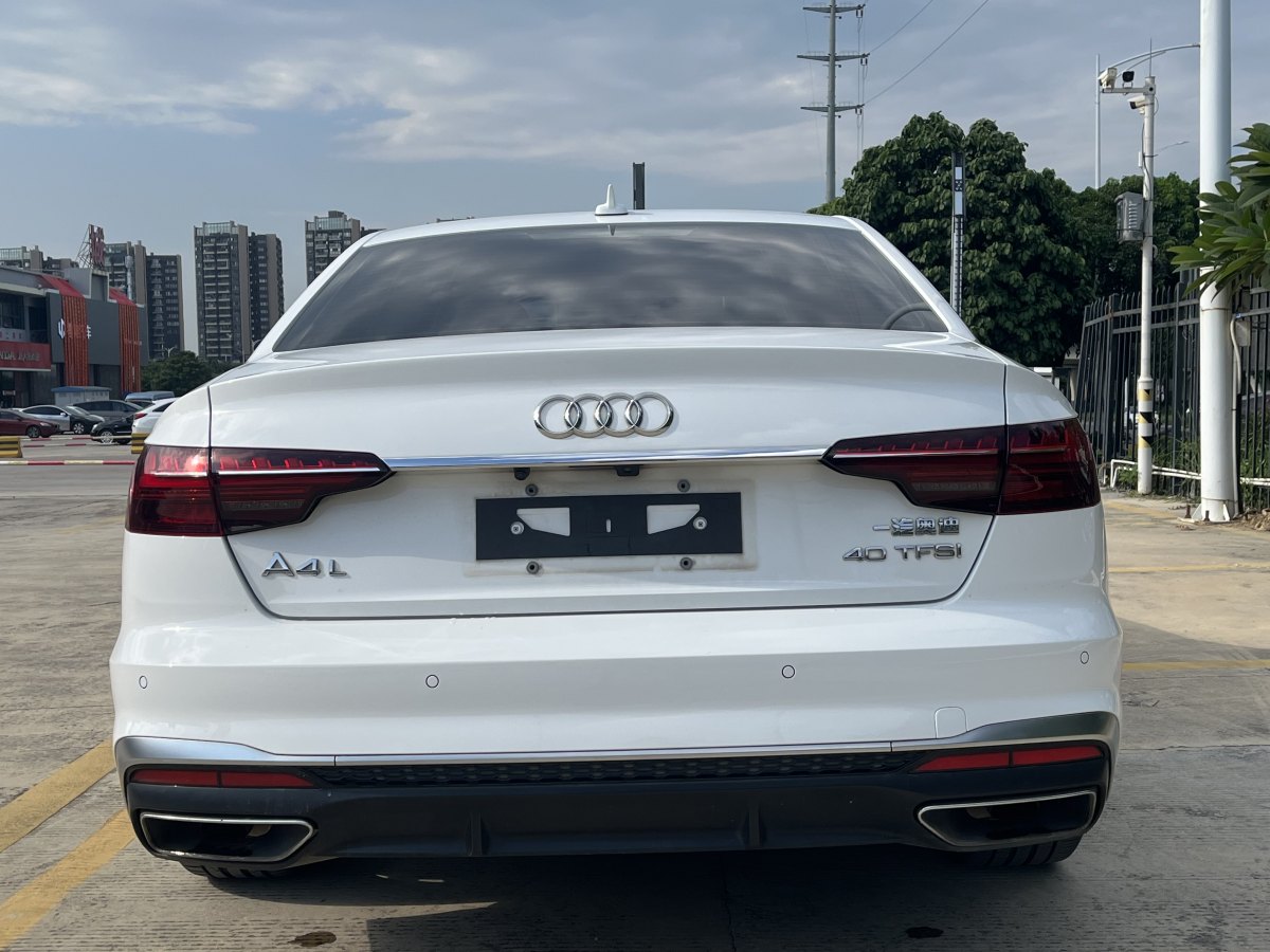 2020年9月奧迪 奧迪A4L  2020款 40 TFSI 時尚動感型