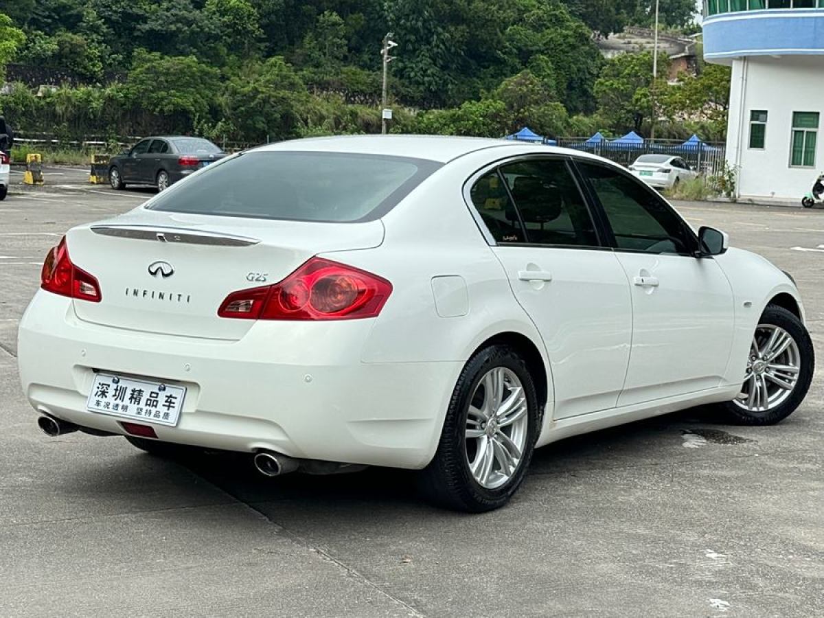 英菲尼迪 G系  2013款 G25 Sedan 豪华运动版图片