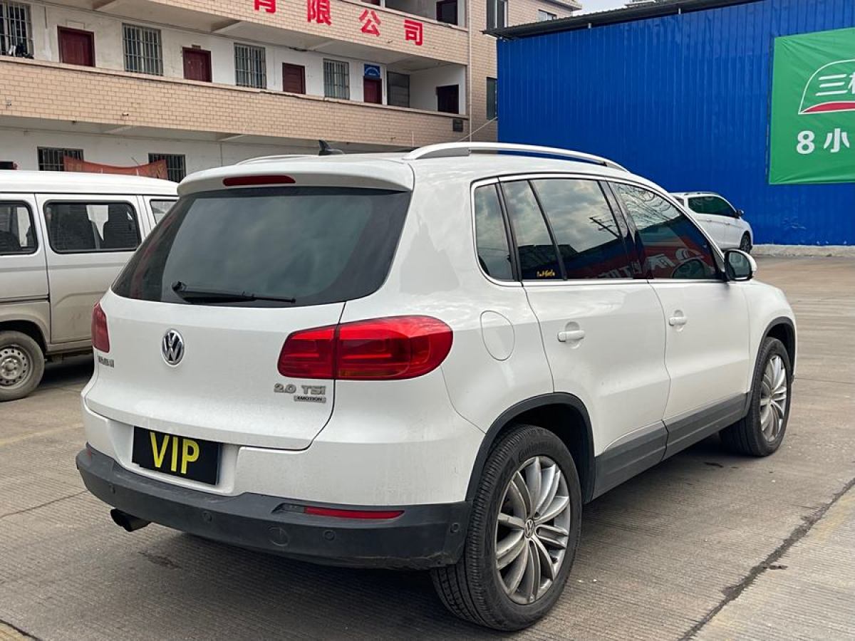 2012年7月大眾 Tiguan  2012款 2.0TSI 豪華版