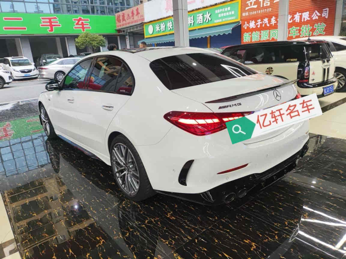 奔馳 奔馳C級AMG  2024款 改款 AMG C 43 4MATIC圖片