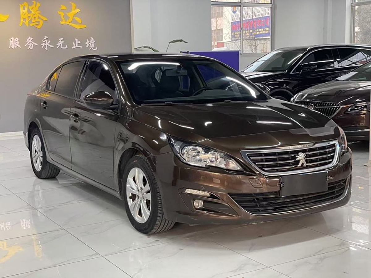 標致 408  2014款 1.8L 自動領(lǐng)先版圖片