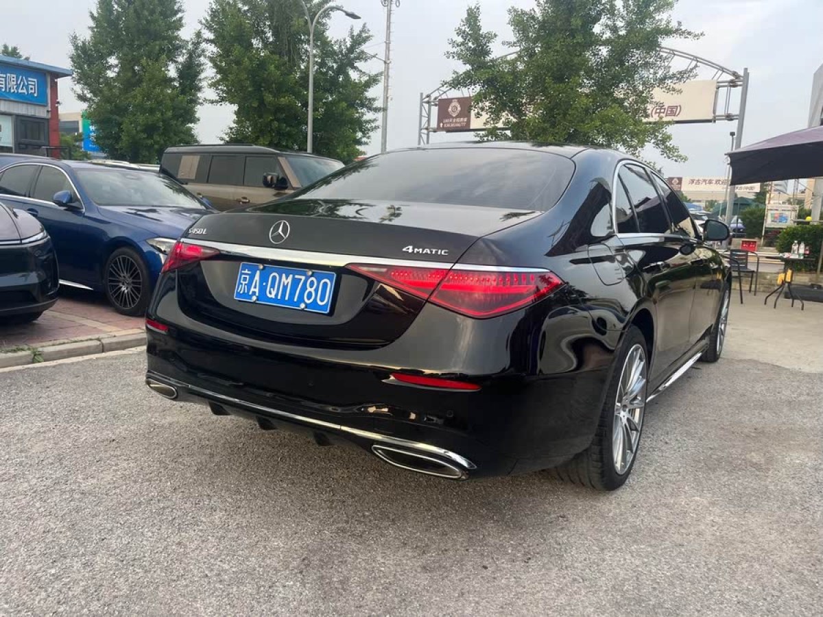 奔馳 奔馳S級  2023款 改款 S 450 L 4MATIC圖片