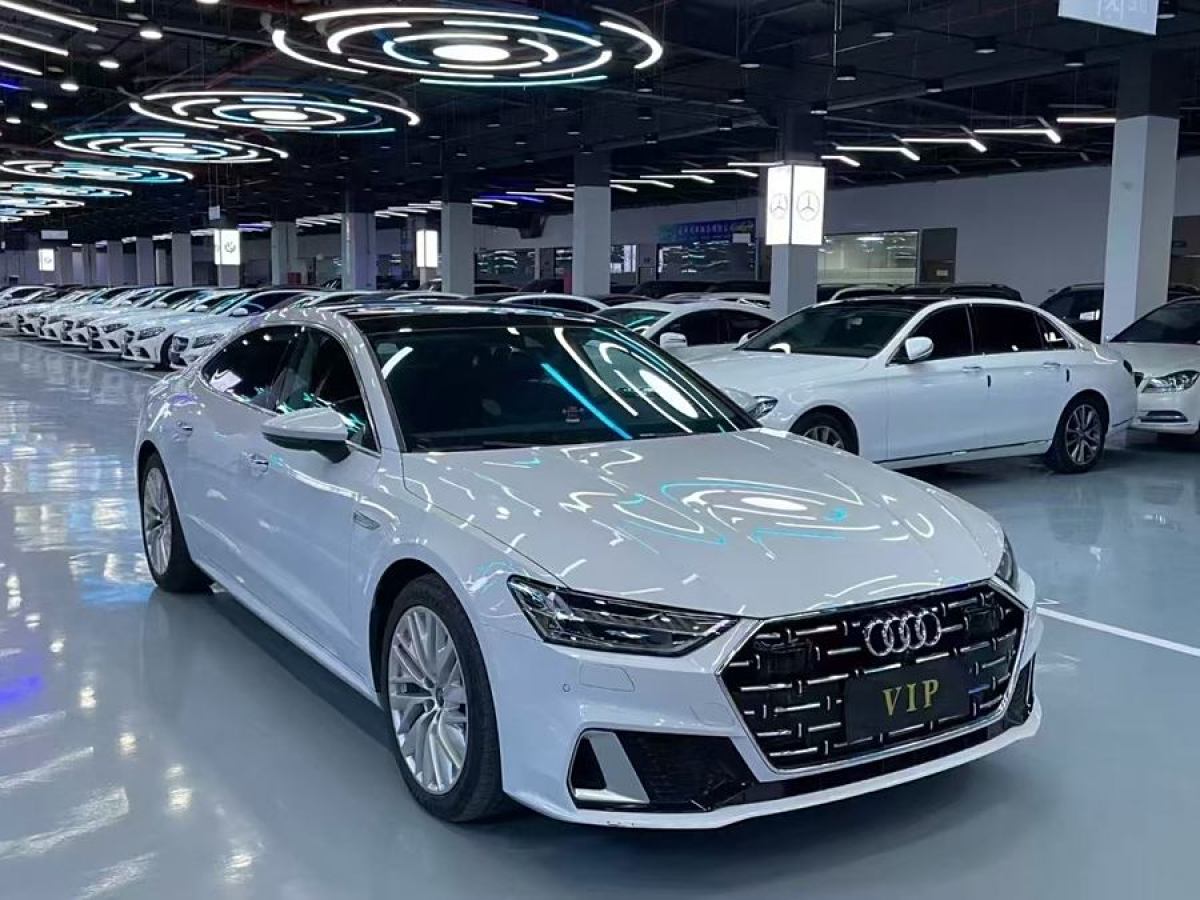 奧迪 奧迪A7L  2022款 45 TFSI S-line 筑夢新生版圖片