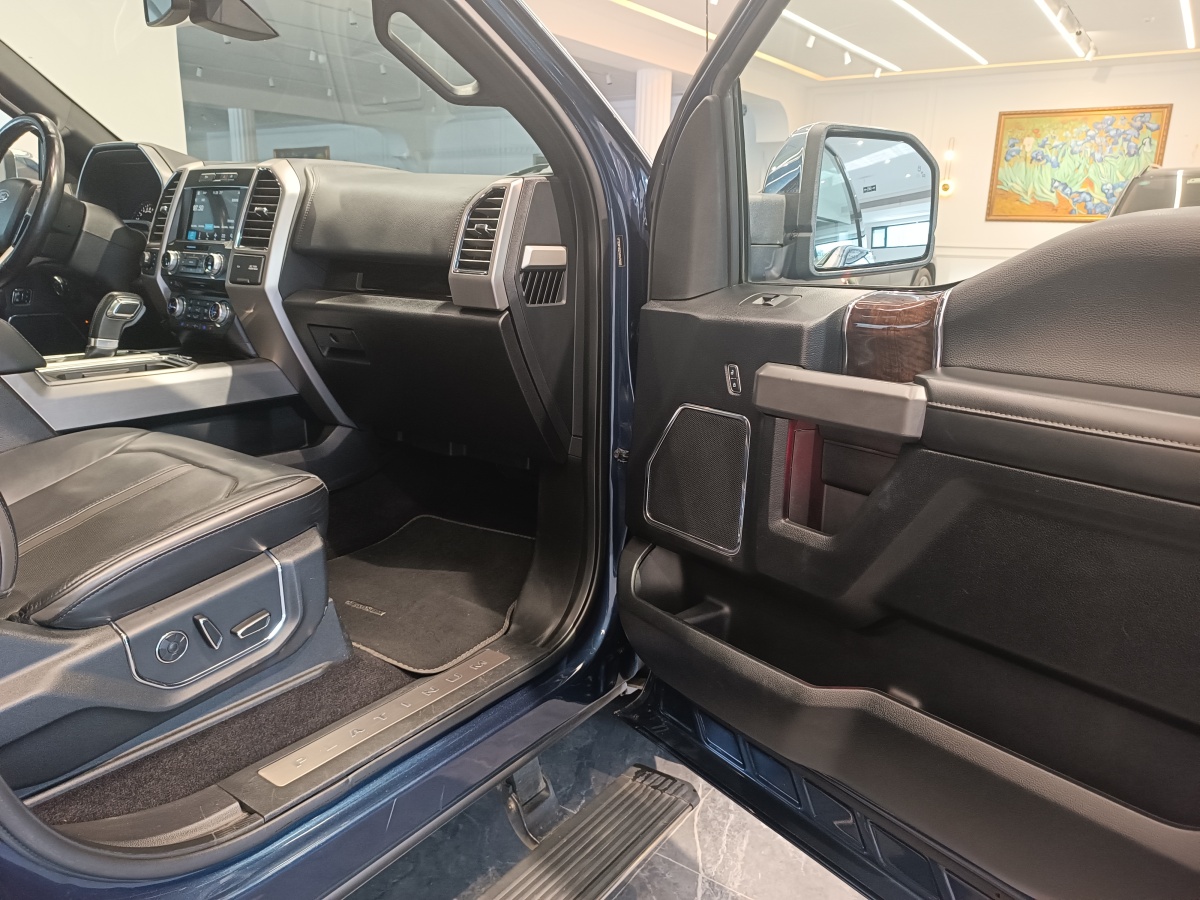 2017年9月福特 F-150  2017款 F-150 SuperCab 3.5T 375hp 四驅(qū) 6.5-ft XLT