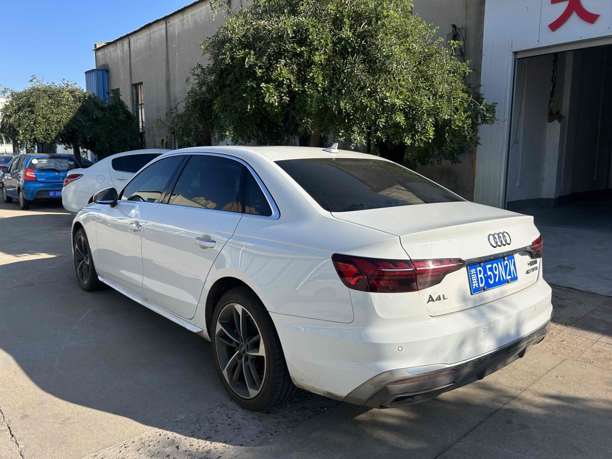 2022年9月奧迪 奧迪A4L  2022款 40 TFSI 時尚動感型