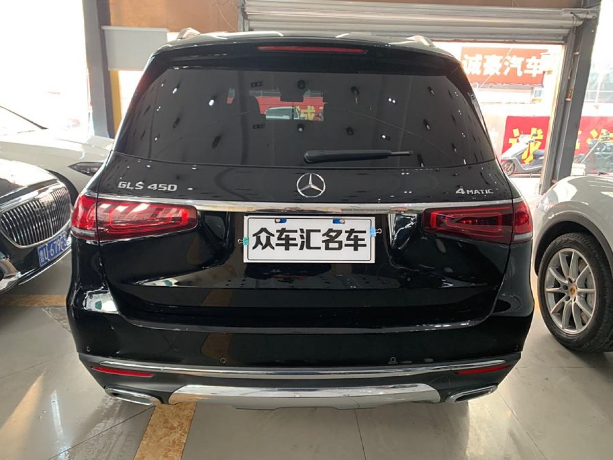 奔馳 奔馳GLS  2022款 改款 GLS 450 4MATIC 豪華型圖片