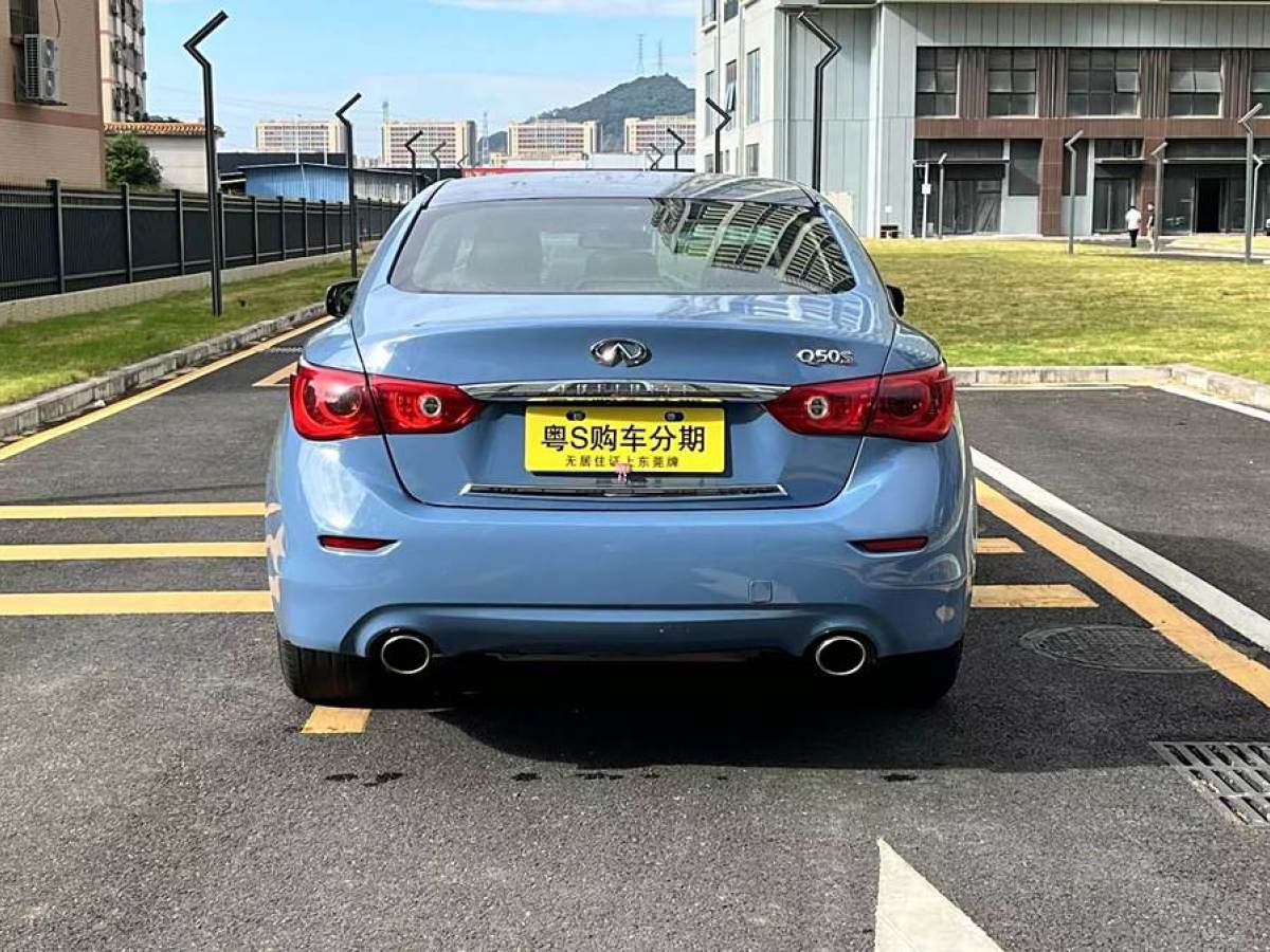 2016年5月英菲尼迪 Q50  2014款 3.7L 豪華運動版