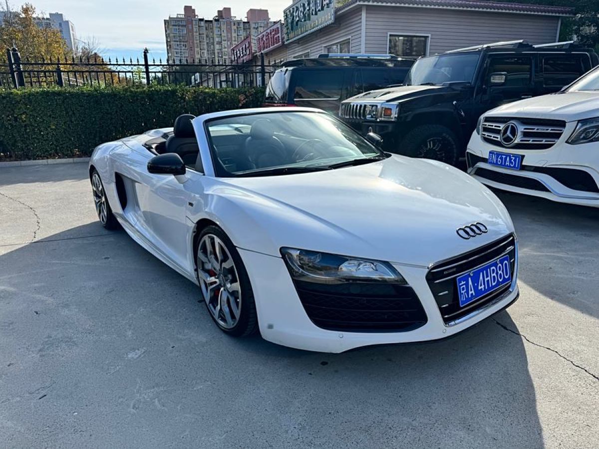 奧迪 奧迪R8  2011款 Spyder 5.2 FSI quattro圖片