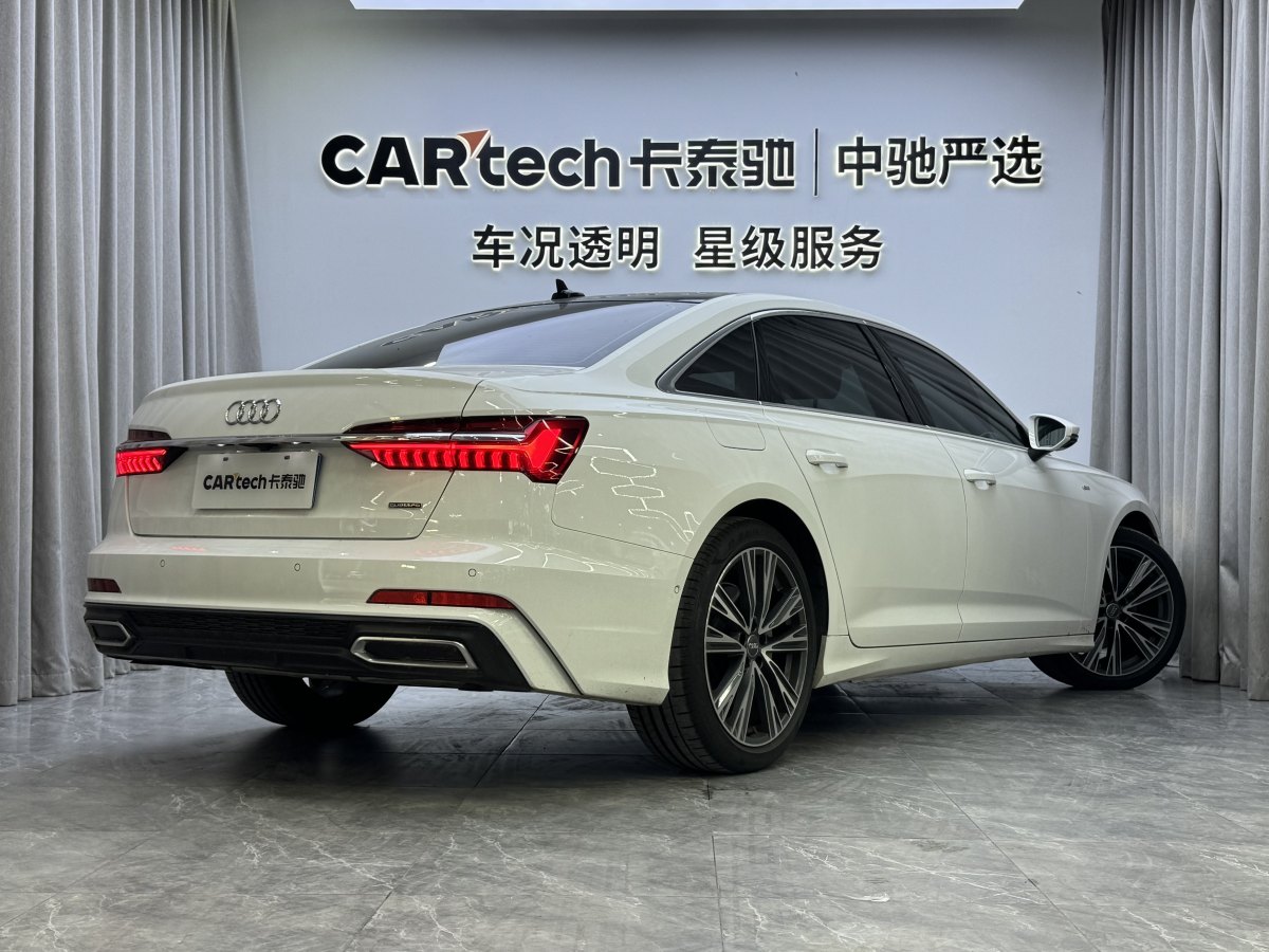 2021年3月奧迪 奧迪A6L  2021款 45 TFSI quattro 臻選動感型