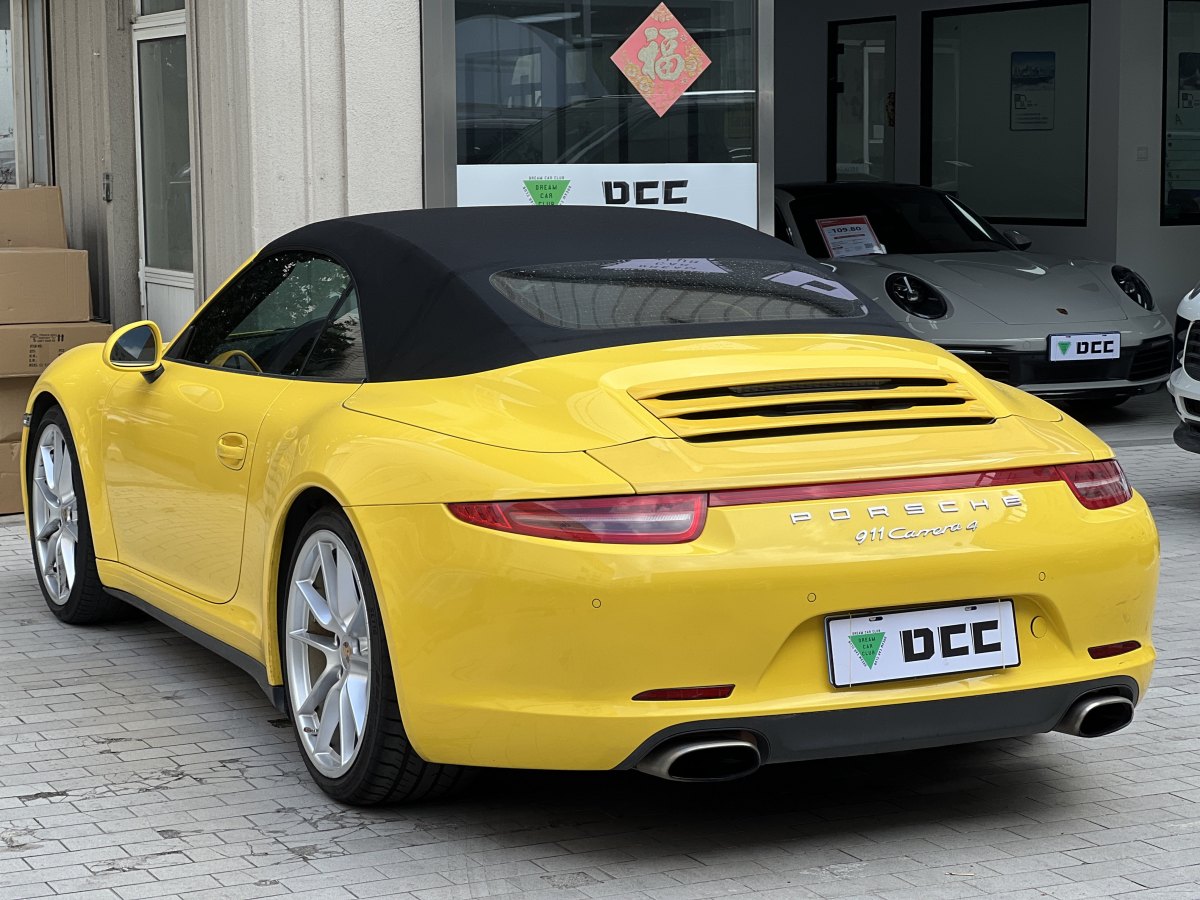 保時(shí)捷 911  2013款 Carrera 4 Cabriolet 3.4L圖片