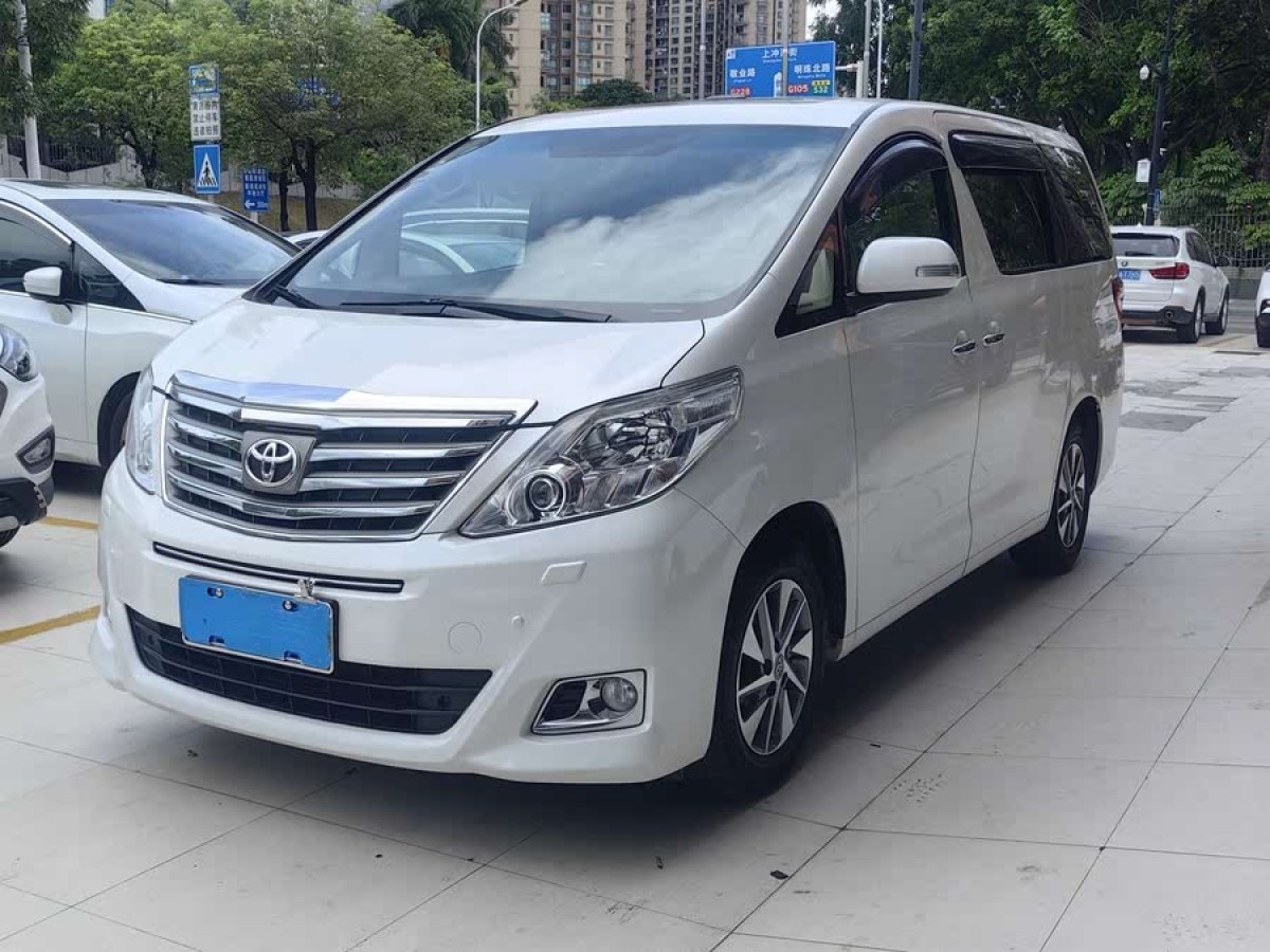 豐田 埃爾法  2012款 3.5L 豪華版圖片