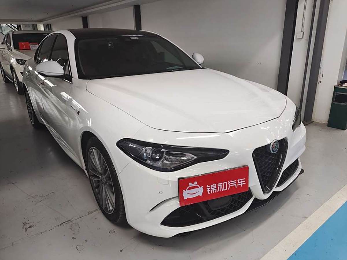 阿爾法·羅密歐 Giulia  2018款 2.0T 280HP 豪華運(yùn)動(dòng)版 碳纖維限量版圖片