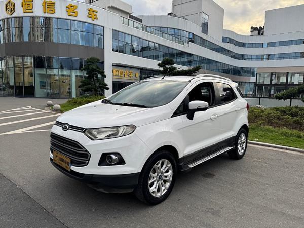 福特 翼搏  2013款 1.0L GTDi 手动尊贵型