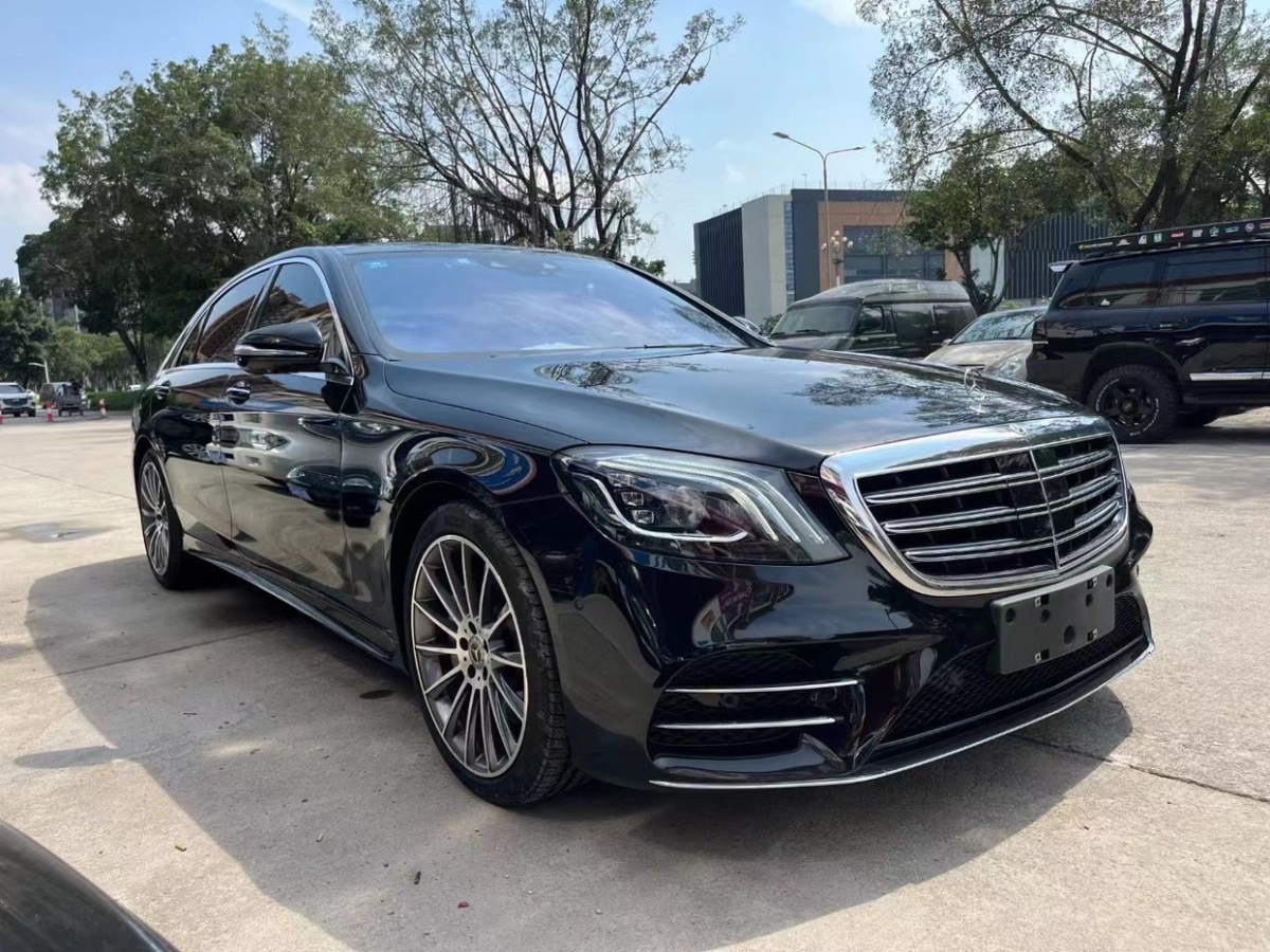 2018年5月奔馳 奔馳S級  2021款 S 450 L 4MATIC