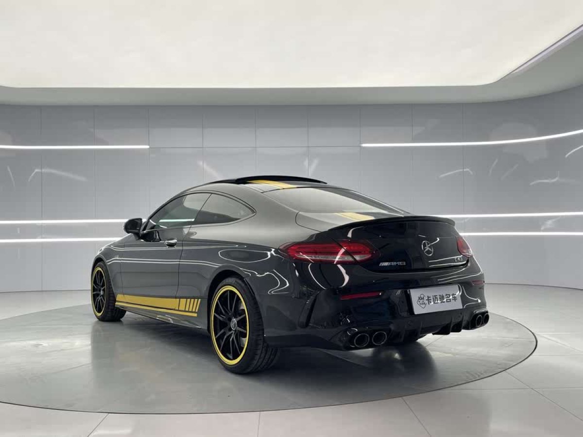 奔馳 奔馳C級(jí)AMG  2019款 AMG C 43 4MATIC 轎跑車圖片